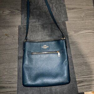 Teal Coach Crossbody